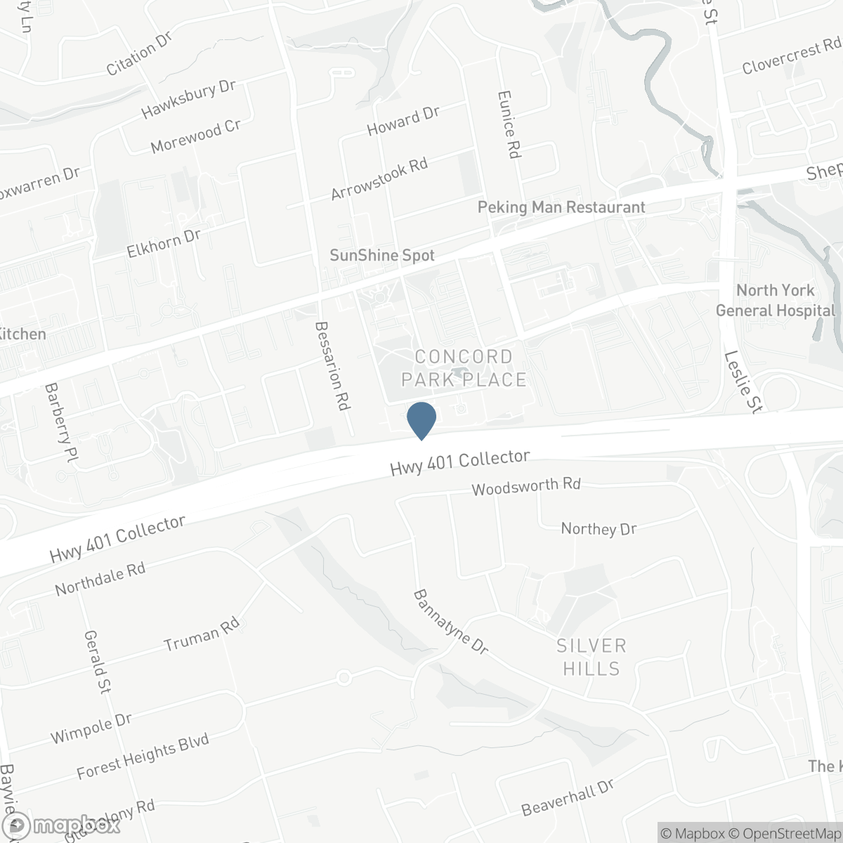 1006 - 27 MCMAHON DRIVE, Toronto, Ontario M2K 0J2